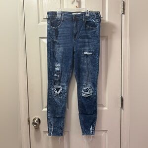 Mudd High Ride Ankle Jeggings size 15 FLX Stretch